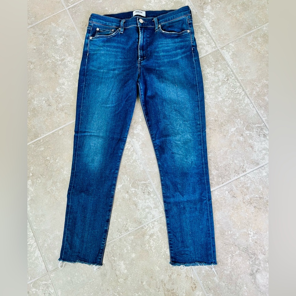 Agolde Women’s Indigo Skinny Jeans